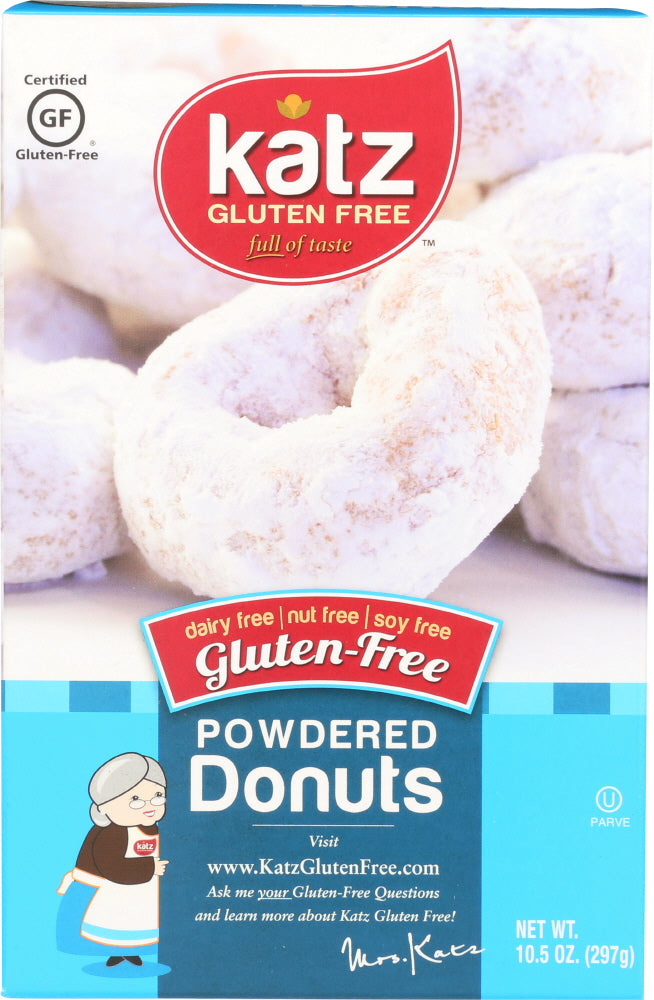 KATZ: Gluten Free Powdered Donuts, 10.5 oz