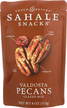 SAHALE SNACKS: Nut Blend Valdosta Pecans, 4 Oz