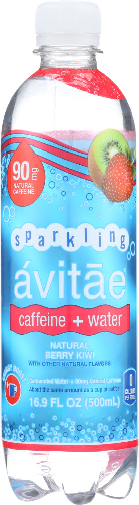 AVITAE: Water Sparkle Caffeinated Berry Kiwi, 16.9 fo