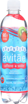 AVITAE: Water Sparkle Caffeinated Berry Kiwi, 16.9 fo