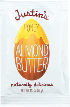 JUSTIN'S: Almond Butter Squeeze Pack Honey, 1.15 oz