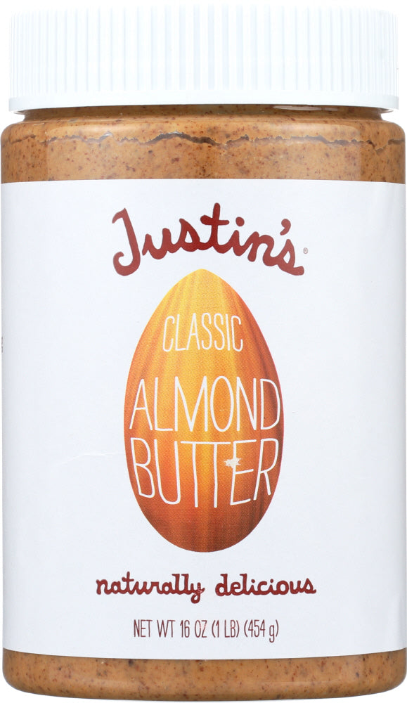 JUSTIN'S: Nut Butter Classic Almond Butter, 16 oz