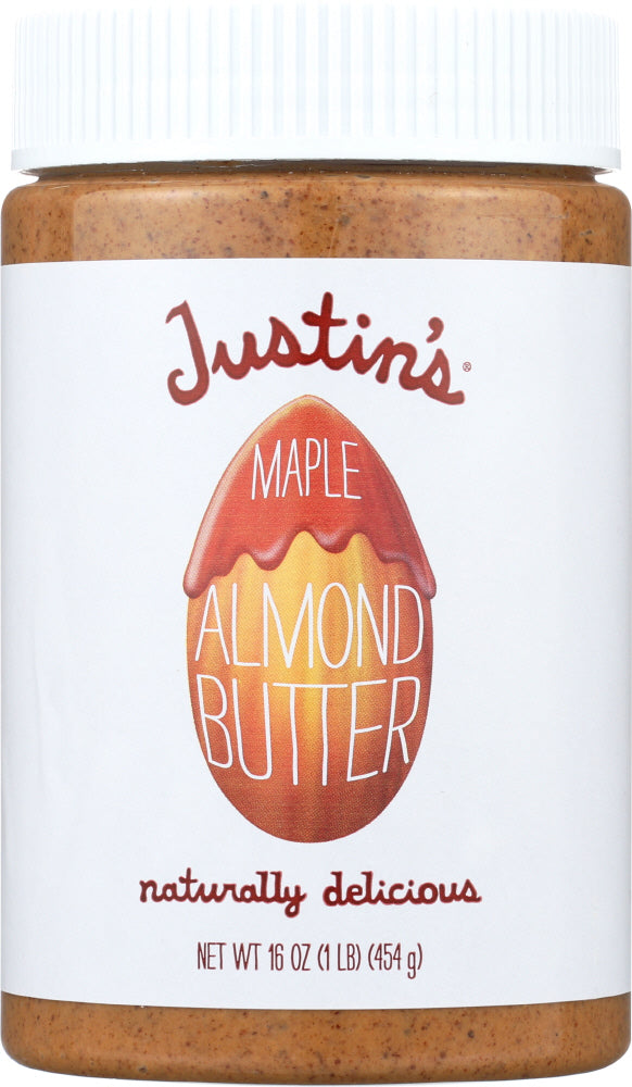 JUSTIN'S: Nut Butter Maple Almond Butter, 16 oz