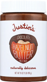 JUSTIN'S: Natural Hazelnut Butter Chocolate, 16 oz