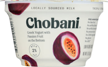 CHOBANI: Greek Yogurt Passion Fruit, 5.30 oz