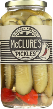 MCCLURES: Pickle Spicy Spear, 32 oz