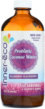 INNER-ECO: Wild Berry Coconut Water Kefir, 15 oz