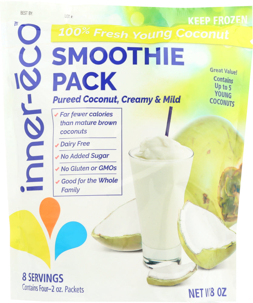 INNER ECO: Smoothie Coconut, 8 oz