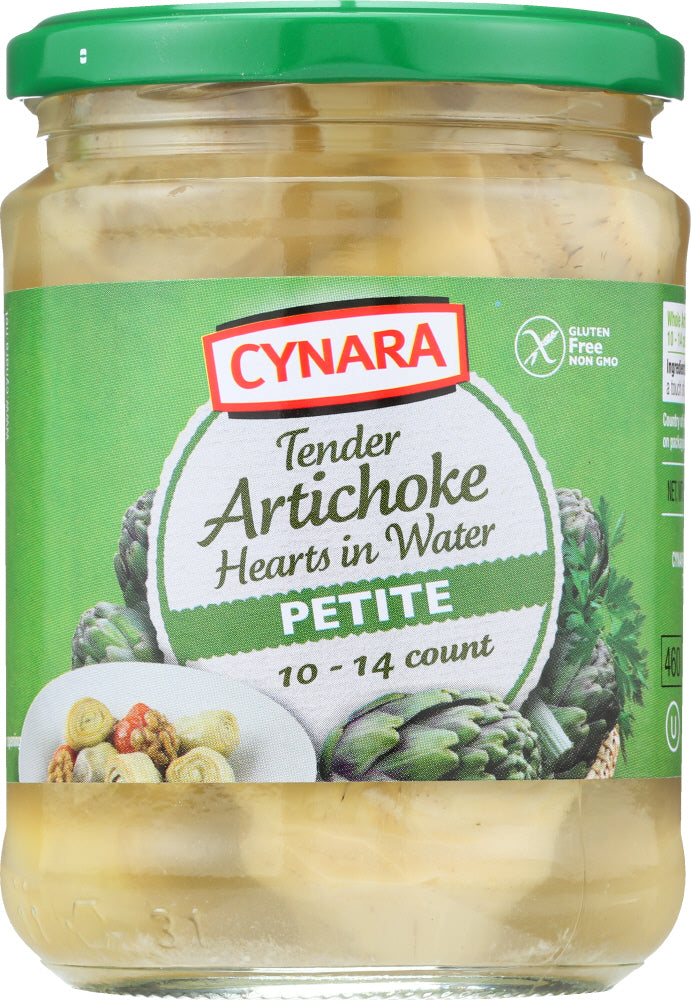 CYNARA: Petit Artichoke Hearts in Water, 14.75 oz