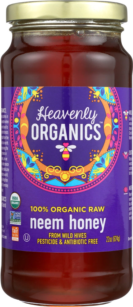 HEAVENLY ORGANICS: Neem Honey, 22 oz