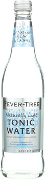 FEVER TREE: Soda Tonic Water Naturally Light, 16.9 fo