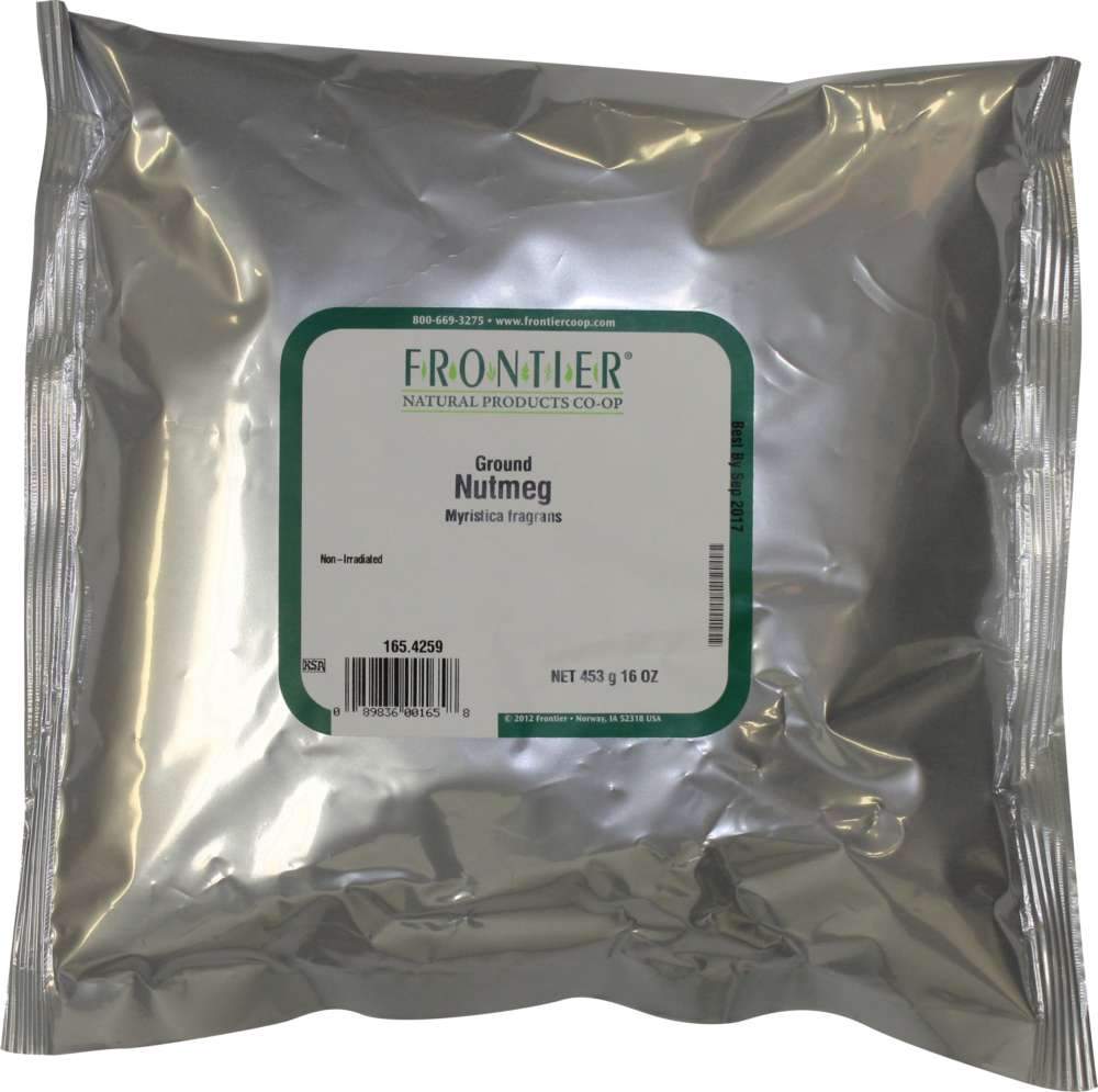 FRONTIER HERB: Nutmeg Ground, 16 oz