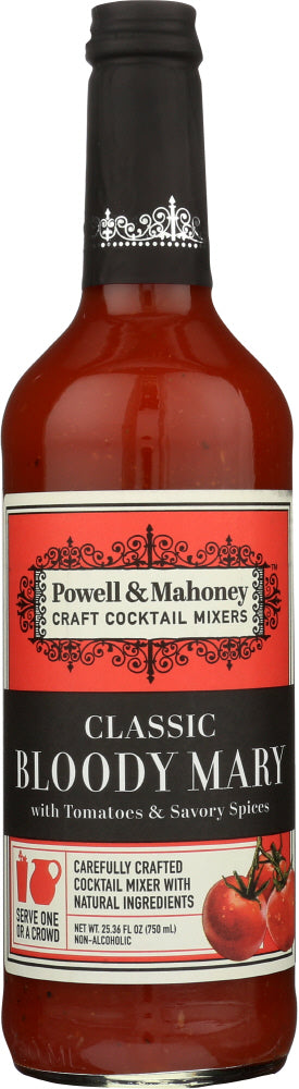 POWELL & MAHONEY: Bloody Mary Cocktail Mixer, 25.36 oz