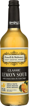 POWELL & MAHONEY: Lemon Sour with Bitters Vintage Original Cocktail Mixer, 750 ml