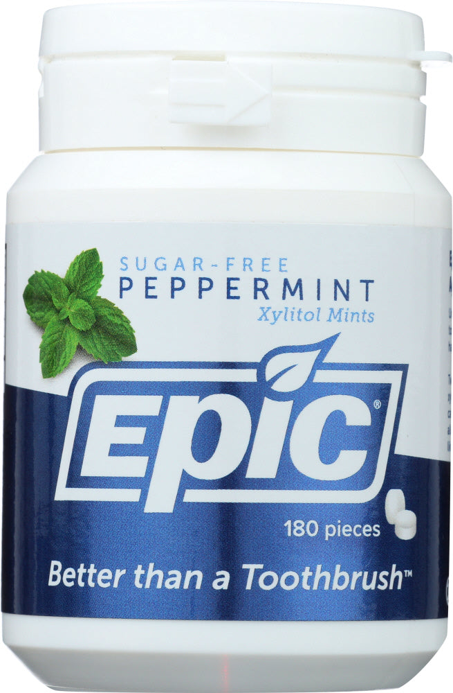 EPIC DENTAL: Peppermint Xylitol Mints, 180 pc