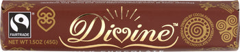 DIVINE CHOCOLATE: Milk Chocolate Snack Bar, 1.5 oz