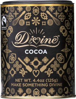 DIVINE CHOCOLATE: Cocoa Powder, 4.4 oz