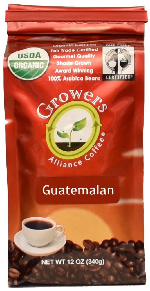 GROWERS ALLIANCE: Organic Guatemalan Ground Coffee, 12 oz