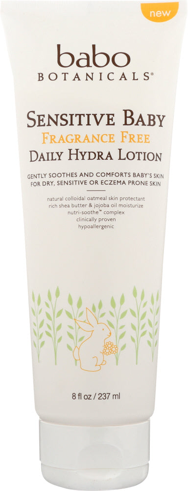 BABO BOTANICALS: Lotion Baby Daily Hydrating, 8 oz