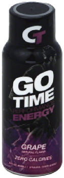 GO TIME PERFORMANCE ENERGY: Energy Shot Grape, 2 oz