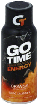 GO TIME PERFORMANCE ENERGY: Energy Shot Orange, 2 oz