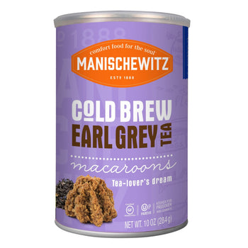 MANISCHEWITZ: Cookie Macaroon Earl Grey, 10 oz