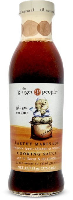 GINGER PEOPLE: Ginger Sesame Cooking Sauce, 12.7 oz