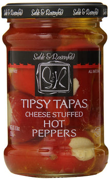 SABLE & ROSENFELD: Tipsy Tapas Hot Peppers, 8.8 oz