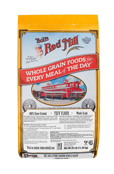 BOBS RED MILL: Teff Flour, 25 lb