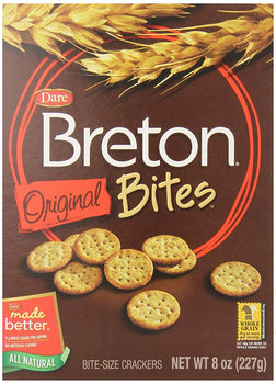 DARE: Breton Original Bites Crackers, 8 oz