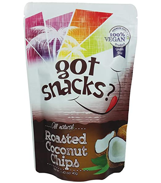 GOT SNACKS: Chips Coconut Roasted Organic, 1.43 oz