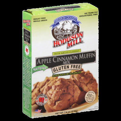 HODGSON MILL: Gluten Free Apple Cinnamon Muffin Mix with Milled Flaxseed, 7.6 oz