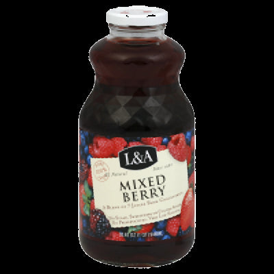 L&A: Mixed Berry Juice Blend, 32 oz