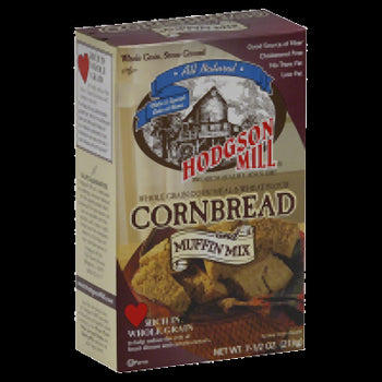 HODGSON MILL: Whole Grain Cornbread and Muffin Mix, 7.5 Oz