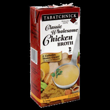 TABATCHNICK: Classic Wholesome Chicken Broth Aseptic, 32 oz