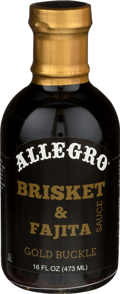 ALLEGRO: Gold Buckle Brisket Fajita Sauce, 16 oz