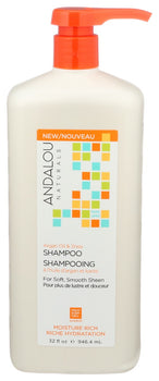 ANDALOU NATURALS: Argan Oil Shea Shampoo, 32 fo