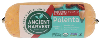 ANCIENT HARVEST: Sun Dried Tomato Garlic Polenta, 18 oz