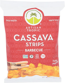ARTISAN TROPIC: Barbecue Cassava Strips, 4.5 oz