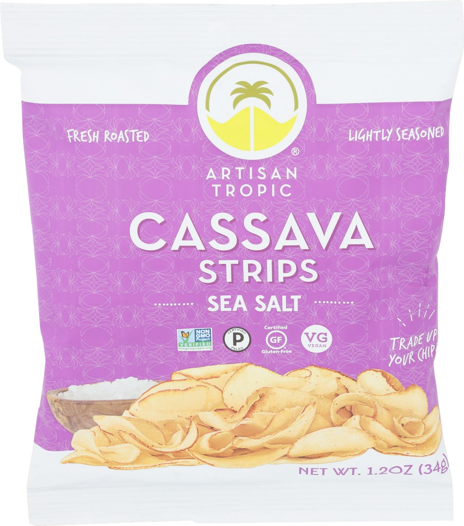 ARTISAN TROPIC: Cassava Strips Sea Salt, 1.2 oz