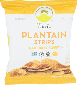 ARTISAN TROPIC: Naturally Sweet Plantain Strips, 1.2 oz