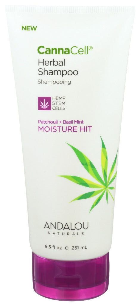 ANDALOU NATURALS: Cannacell Herbal Shampoo Moisture Hit, 8.5 fo