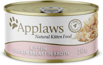 APPLAWS: Kitten Chicken Breast In Broth, 2.47 oz