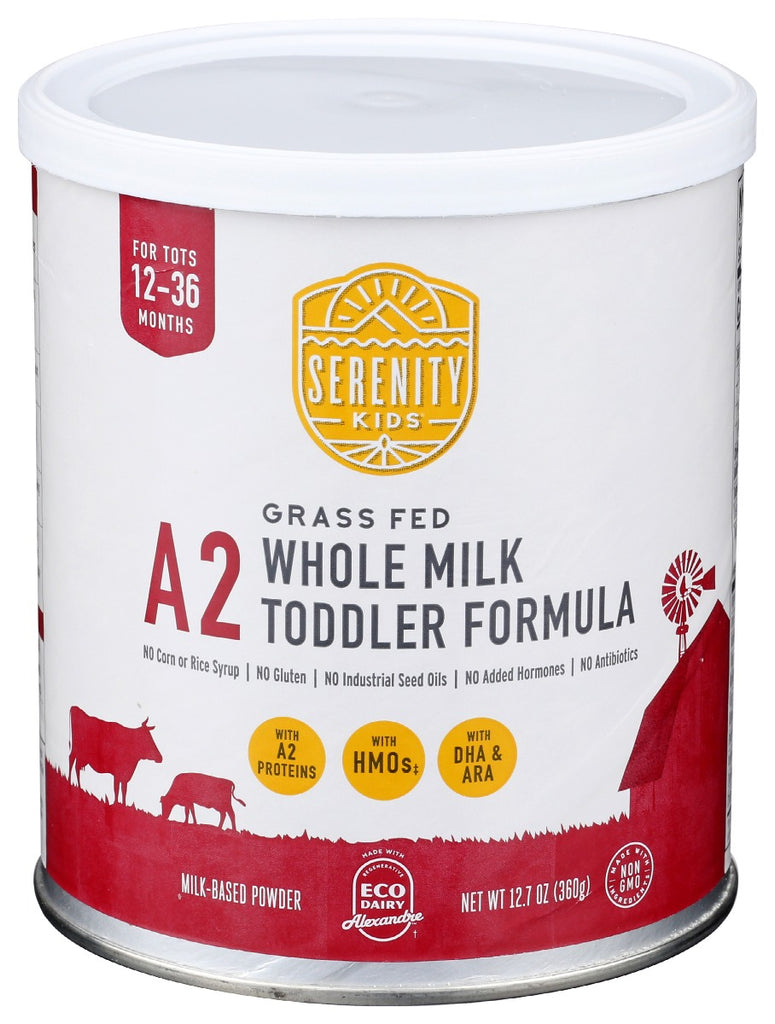 SERENITY KIDS: A2 Whole Milk Toddler Formula, 12.7 oz