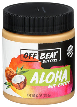 OFF BEAT BUTTERS: Aloha Nut Butter, 12 oz