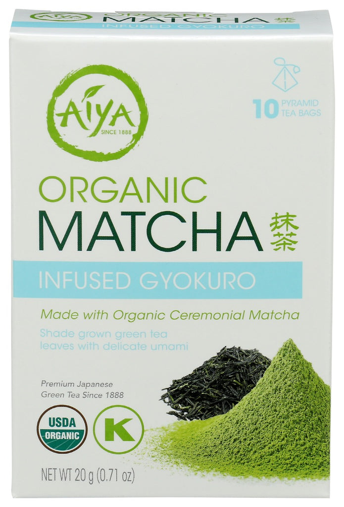 AIYA: Infused Gyokuro Organic Matcha, 1 ea