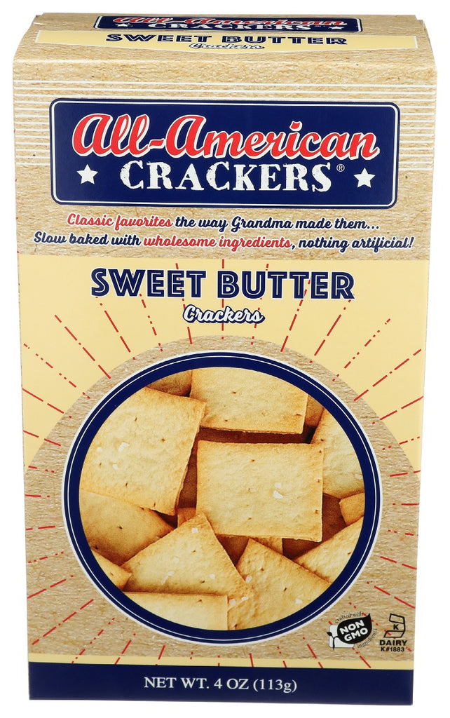 ALL AMERICAN: Sweet Butter Crackers, 4 oz