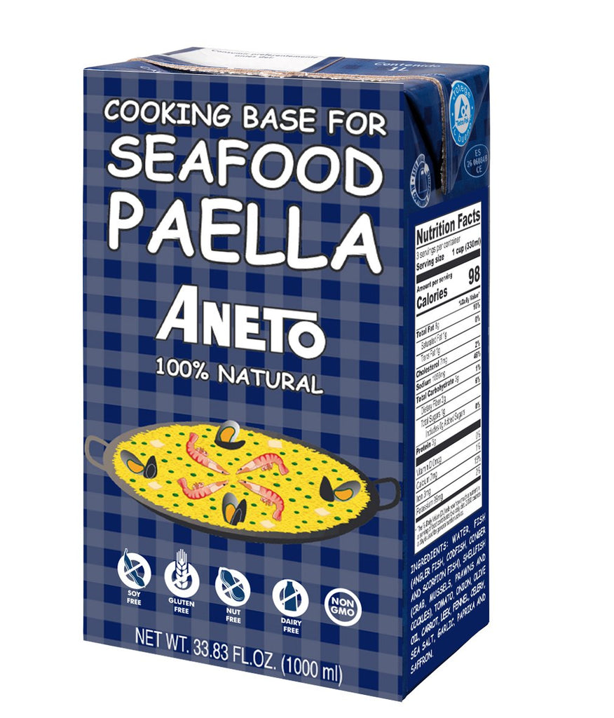 ANETO: Seafood Paella Base, 1 lt