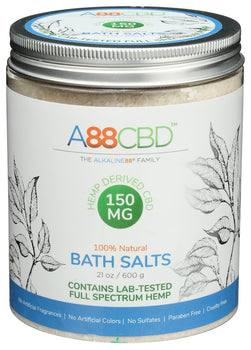 A88CBD: Bath Salts Cbd 150 Mg, 21 oz