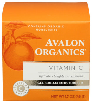 AVALON ORGANICS: Vitamin C Gel Creme Moisturizer , 1.7 oz
